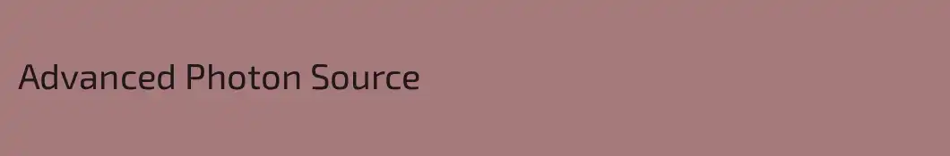Advanced Photon Source